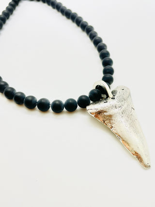 Magalodon w/ Black Onyx Beads