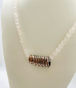 Pack Pendant with Rose Quartz Beads