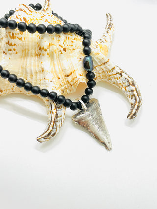 Magalodon w/ Black Onyx Beads