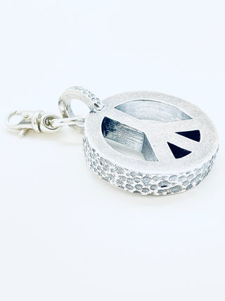 Peace Necklace with Sterling Silver Chain