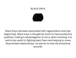 Pack Pendant with Black Onyx Beads