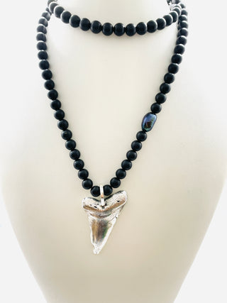 Magalodon w/ Black Onyx Beads