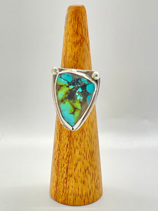 LARGE ARIZONA BLUE/GREEN TURQUOISE RING