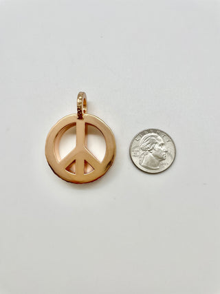 Peace Necklace with Crysophrase Beads