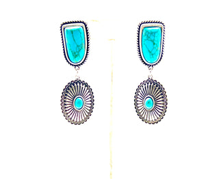 Turquoise Stella Earrings