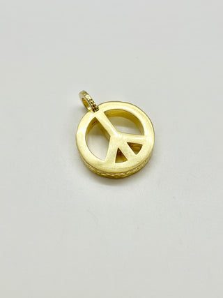 Peace Necklace with Amethyst Beads