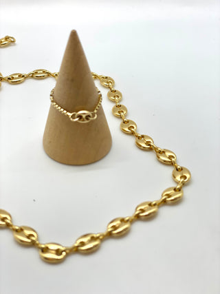 14KT Yellow Gold Mariner Chain - BYRDIE MAE