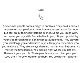 Pack Pendant with Rose Quartz Beads