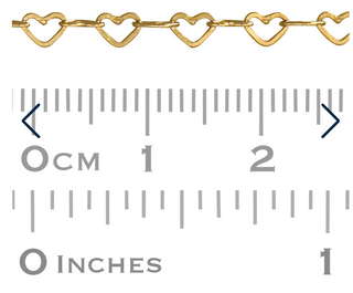 The Ultimate Bohemian Rebel Bracelet – Unisex 14KT Solid Gold Chain-HEART