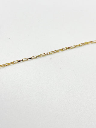 9MM 14KT Yellow Gold Necklace Charm