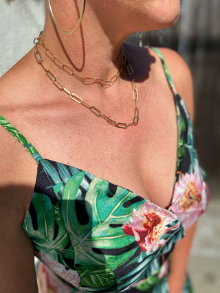 Nina Gold-Filled 9mm Paperclip Chain