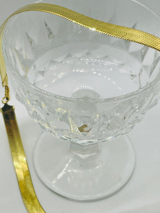 9.8 MM THICK HERRINGBONE NECKLACE