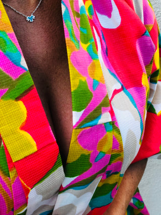 THUNDERBIRD ENAMELED NECKLACE