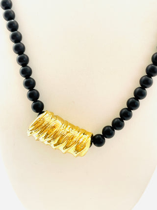 Pack Pendant with Black Onyx Beads
