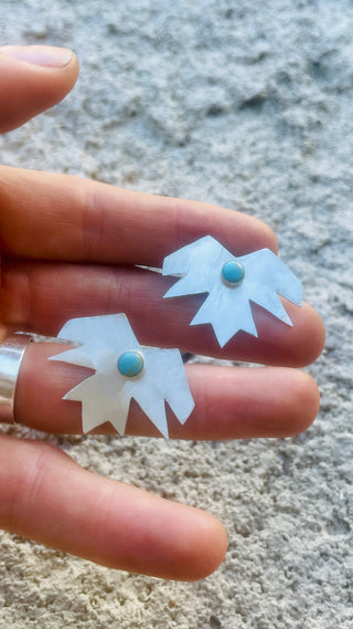 Thunderbird Turquoise Earrings