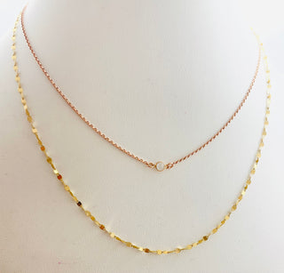 PERMANENT JEWELRY - 14KT YELLOW GOLD - KELSEY