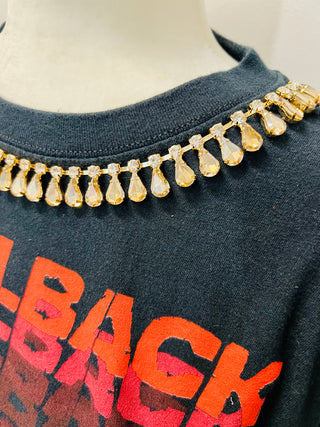 Vintage Black and Orange T-Shirt