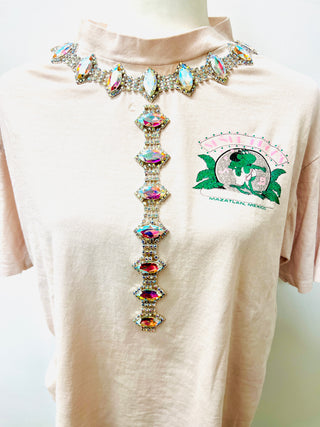 Vintage White & Green T-Shirt